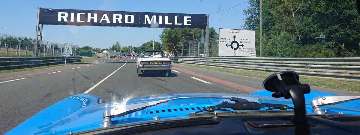 driving at lemans